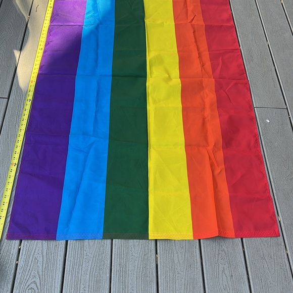 Rainbow flag 🏳️‍🌈 3' x 5' - Picture 5 of 6